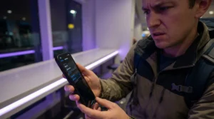 Smartphone settings screen without eSIM option visible