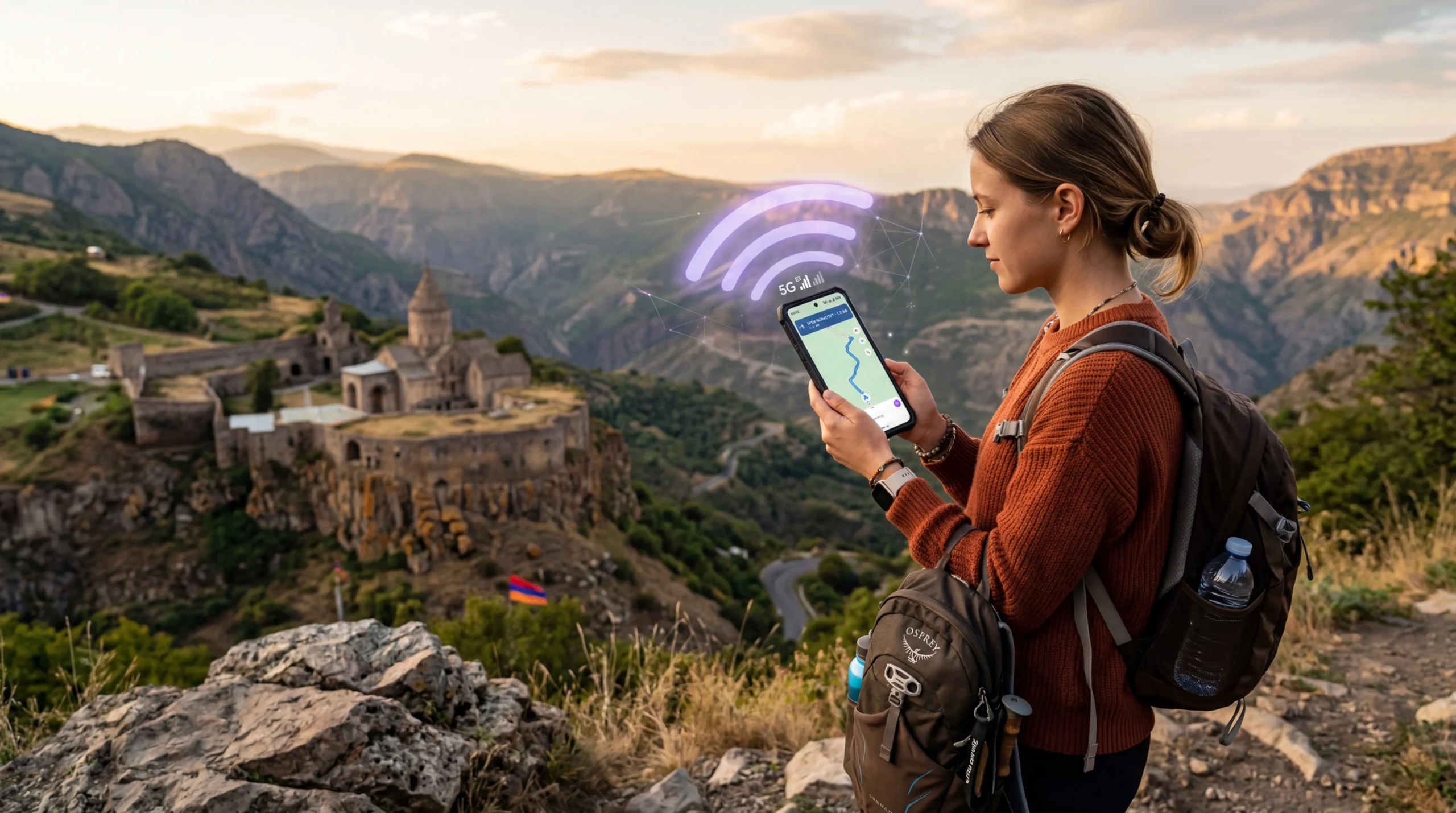 Best Armenia eSIM for travel with fast mobile internet and instant activation