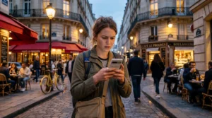 smartphone with esim connected but no internet in europe showing signal but no data