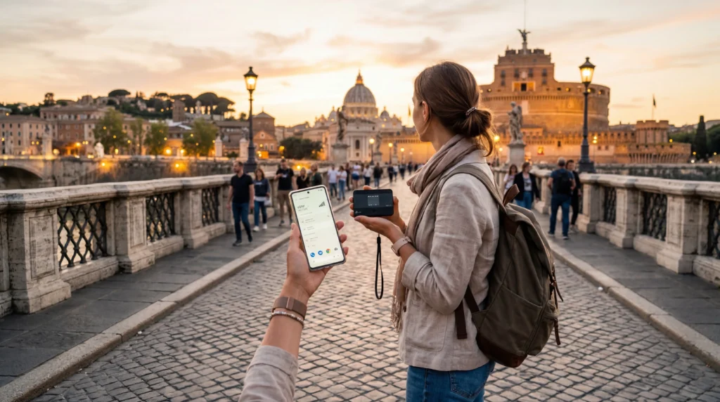 comparison of esim and pocket wifi for europe travel mobile internet