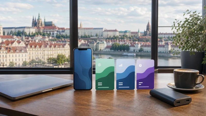 Mobile internet planning for best esim for digital nomads in czech republic.
