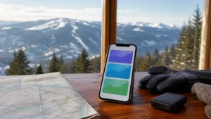 eSIM plan comparison in the Krkonoše Mountains.