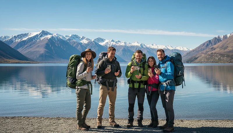 Best eSIM for Wanaka New Zealand tourists with mobile data and internet connectivity