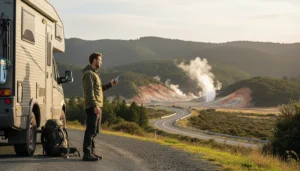 Internet access on Auckland to Rotorua road trip with eSIM and mobile data in New Zealand