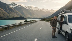 Internet access on Christchurch to Queenstown road trip with eSIM and mobile data in New Zealand