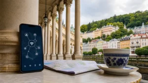 Internet planning across Czech spa towns.