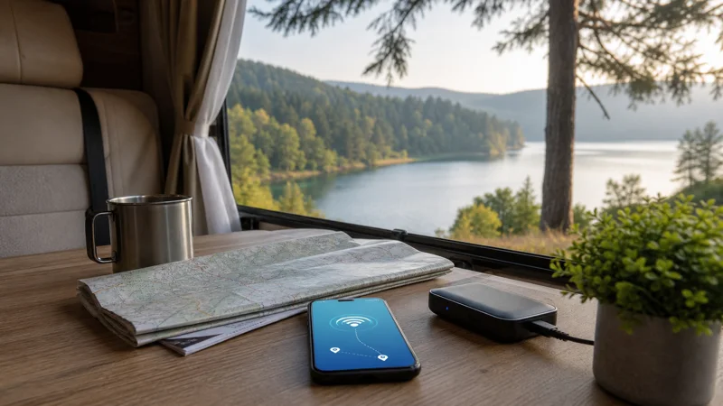 Mobile internet planning for internet for a czech republic campervan trip.