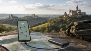 Mobile internet planning for internet for a czech republic castles trip.