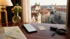 Mobile internet planning for internet for a czech republic city break.