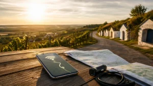 Mobile internet planning for internet for a moravia road trip.