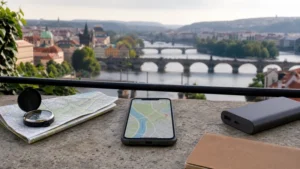 Mobile internet planning for internet for navigation in the czech republic.