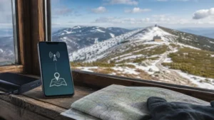 Connectivity planning in the Krkonoše Mountains.