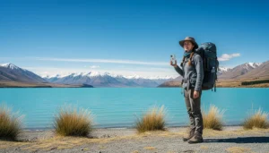 Internet access in Lake Tekapo New Zealand for tourists with eSIM and mobile data connectivity