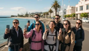 Internet access in Napier New Zealand for tourists with eSIM and mobile data connectivity