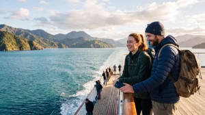 Travelling from North Island to South Island New Zealand by ferry with mobile data and eSIM connectivity