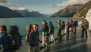 Internet access on New Zealand ferries with eSIM and mobile data for tourists travelling between islands