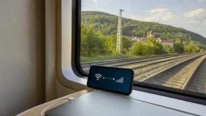 Mobile internet planning for internet on trains in the czech republic.