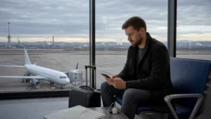 Internet options planning at Ostrava Airport.