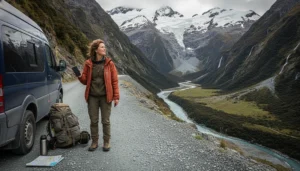 Internet access on Queenstown to Milford Sound road trip with eSIM and mobile data in New Zealand