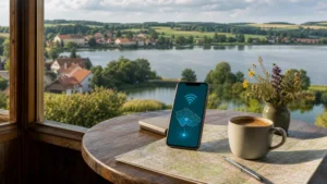 Regional internet planning in South Bohemia.
