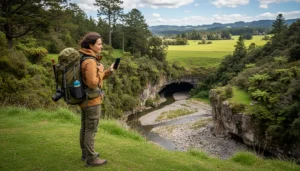 Internet access at Waitomo Caves New Zealand with eSIM and mobile data connectivity