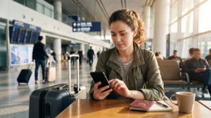 Traveler troubleshooting no internet on China eSIM
