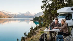 Rankers Camping NZ app for campervan travellers planning campsites and road trips with mobile data in New Zealand