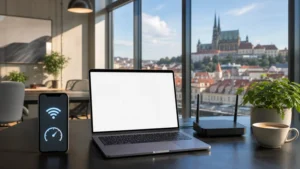 Mobile internet planning for remote work internet in czech republic.