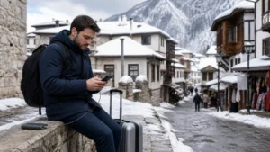 Balkans Winter Travel Mobile Internet Guide
