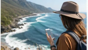 South Africa travel connectivity scene for useful apps for travelling in south africa