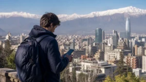Traveller using a smartphone in Chile for what happens to your esim near the peru border?
