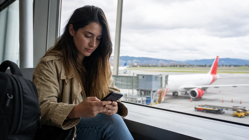 Traveller using a smartphone in Colombia for is an esim worth it for a short trip to colombia?