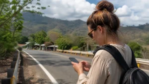 Mobile Data near the Costa Rica–Nicaragua Border