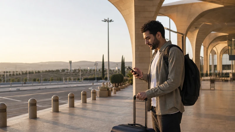 Traveller using a smartphone in Jordan for does esim work in jordan? 2026 traveller guide