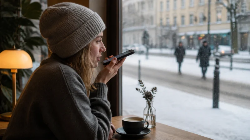 Illustrative Finland travel scene for Does WhatsApp Work in Finland?
