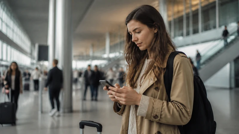 Traveller using a smartphone in Colombia for is el dorado airport wi-fi safe?