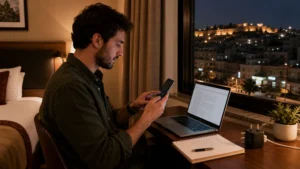 Traveller using a smartphone in Jordan for esim not working in jordan? step-by-step fixes