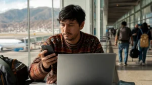 ESIM vs Airport Wifi Peru