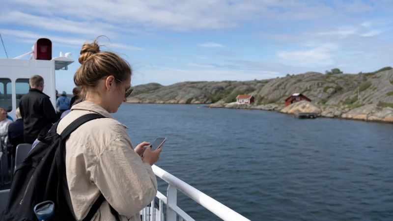 Illustrative Finland travel scene for Mobile Internet in Finland’s Archipelago