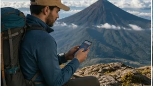 Using an eSIM for Volcano Hiking in Guatemala