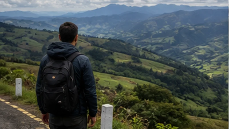 Traveller using a smartphone in Guatemala for guatemala highlands mobile internet