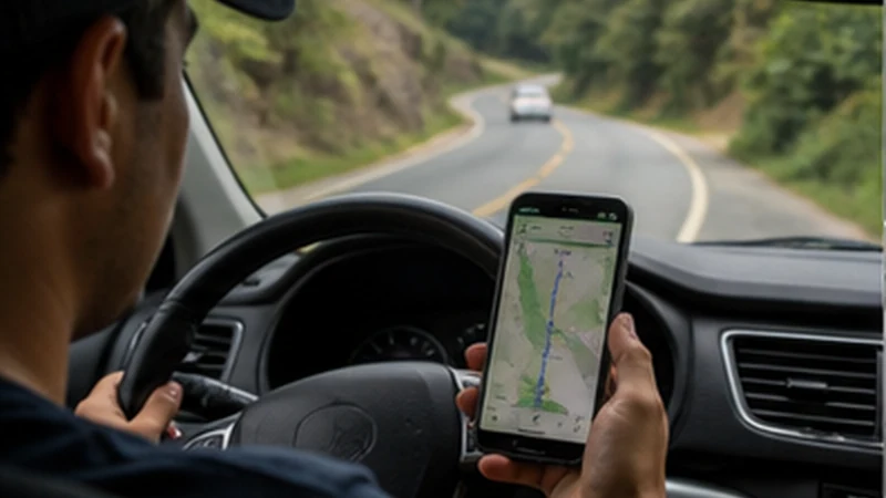 Traveller using a smartphone in Guatemala for guatemala road trip mobile internet