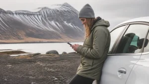 Using an Iceland eSIM on a Rental-Car Trip