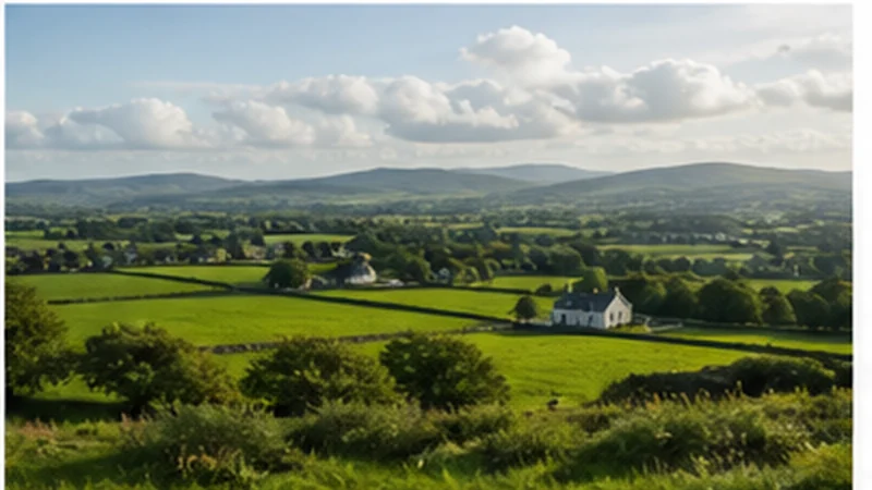 Ireland travel connectivity scene for how to stay connected on countryside in ireland
