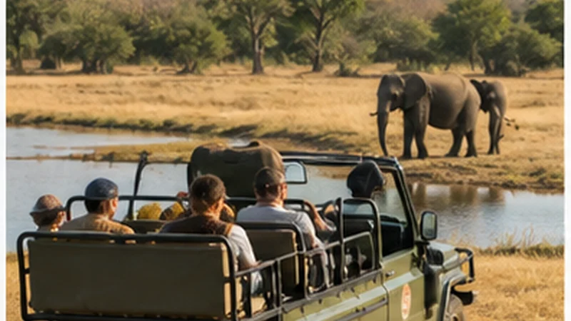 South Africa travel connectivity scene for mobile internet in kruger national park
