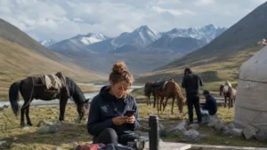 Kyrgyzstan eSIM For Horse Trekking