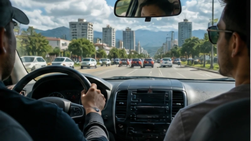 Traveller using a smartphone in Guatemala for la aurora airport to city internet