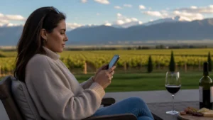 Traveller using a smartphone in Argentina for how to select an argentine network manually