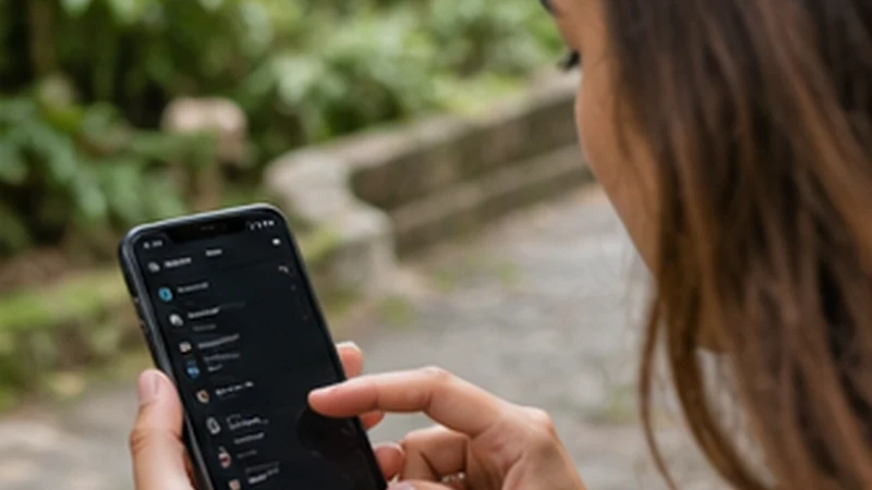 Traveller using a smartphone in El Salvador while researching how to select a network manually with an el salvador esim