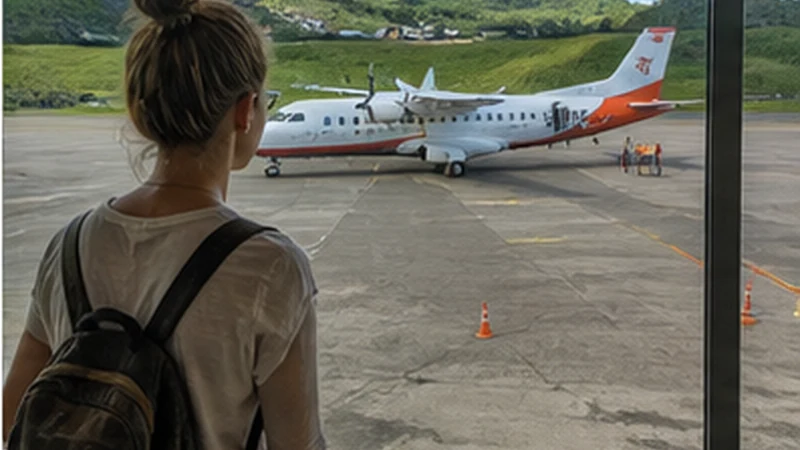Traveller using a smartphone in Mauritius while researching mobile internet for travel between mauritius and rodrigues